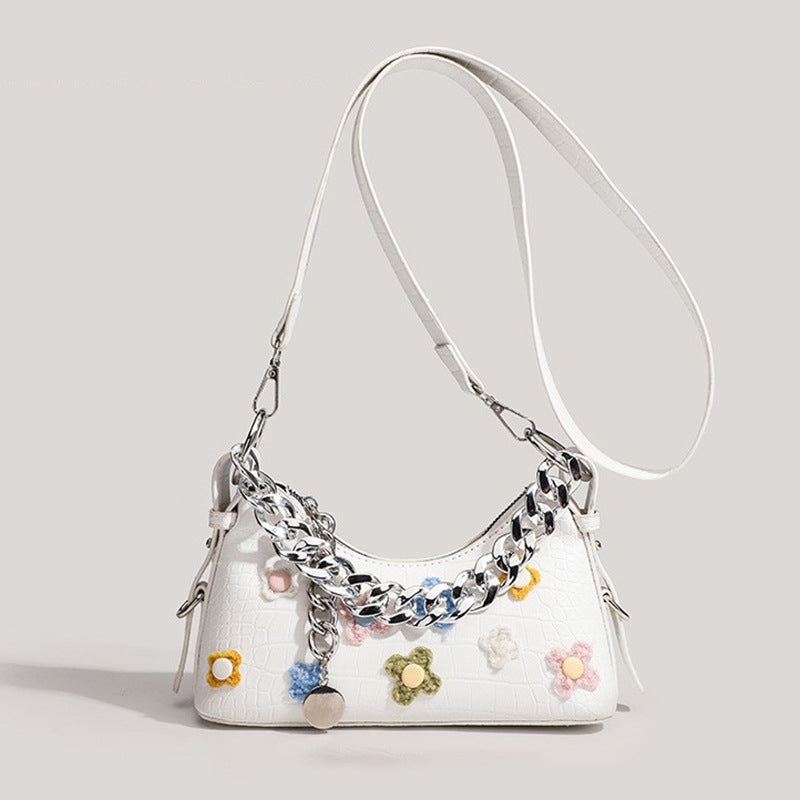 Decorative Chain Strap Handbag LoungeYard — product view 2