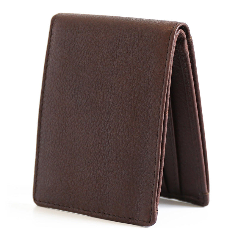 Dual-Sided Minimalist Leather Wallet LoungeYard — product view 1