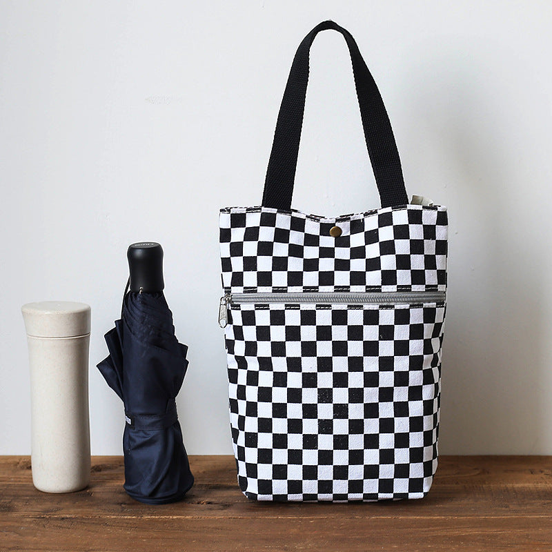 Stylish Cat-Themed Tote Bag LoungeYard — product view 1