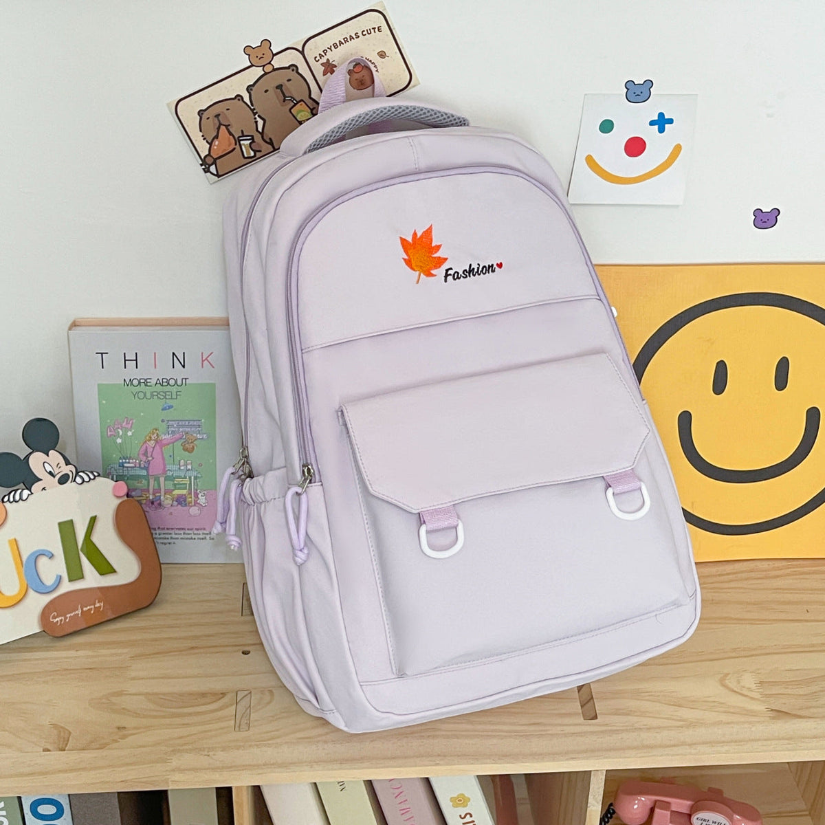Multi-Compartment Fashion Backpack — product view 1