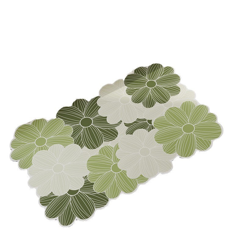 Decorative Floral Pattern Bathroom Mat — product view 5