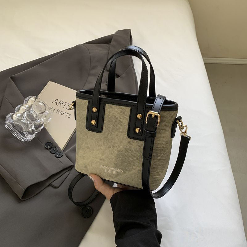 Compact Handheld Bucket Bag LoungeYard — product view 6