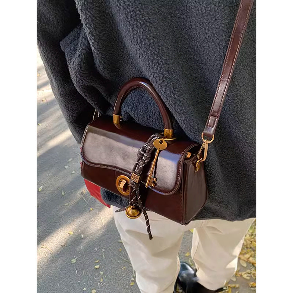 Elegant Structured Satchel LoungeYard — product view 2