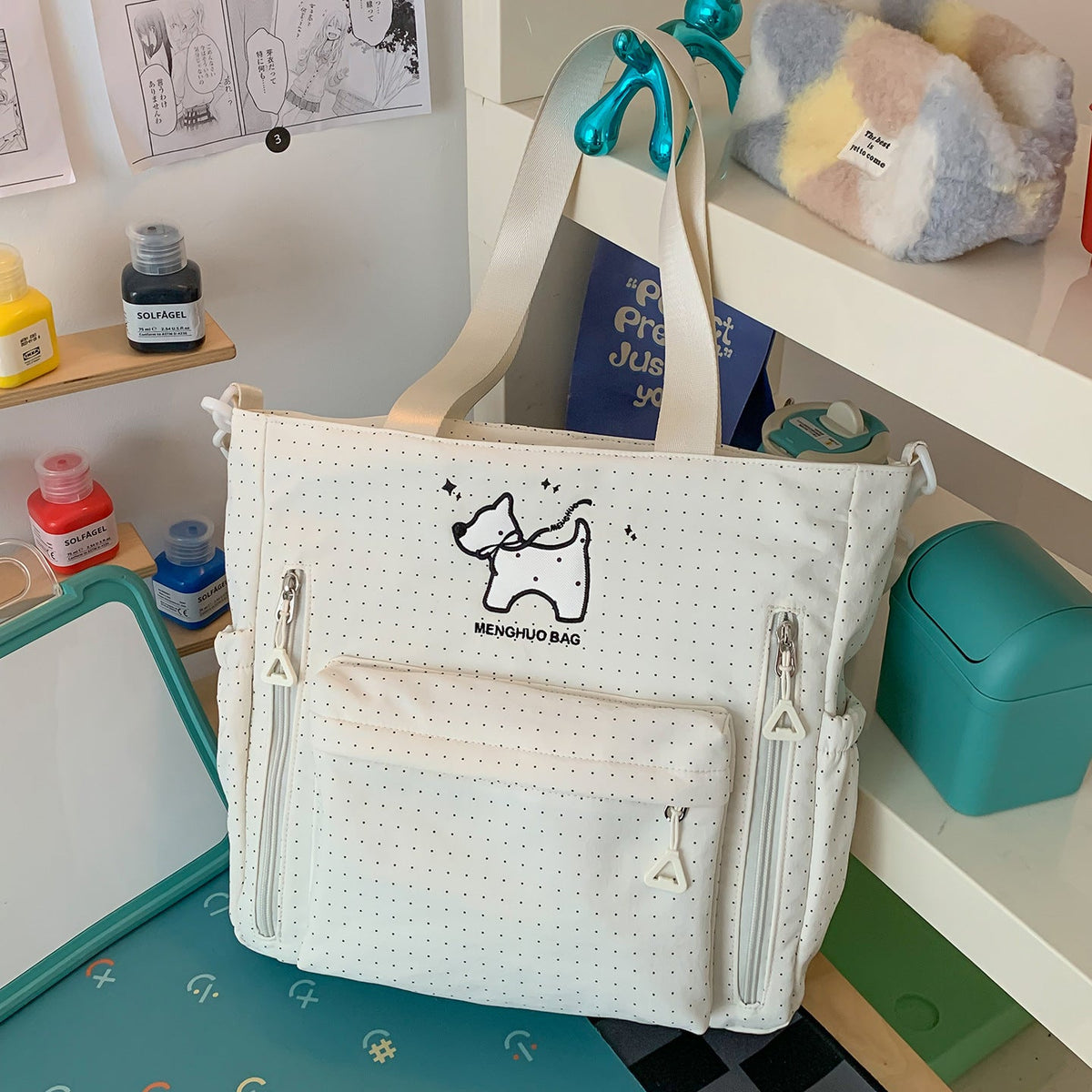 Fun-Themed Illustrated Backpack LoungeYard — product view 6