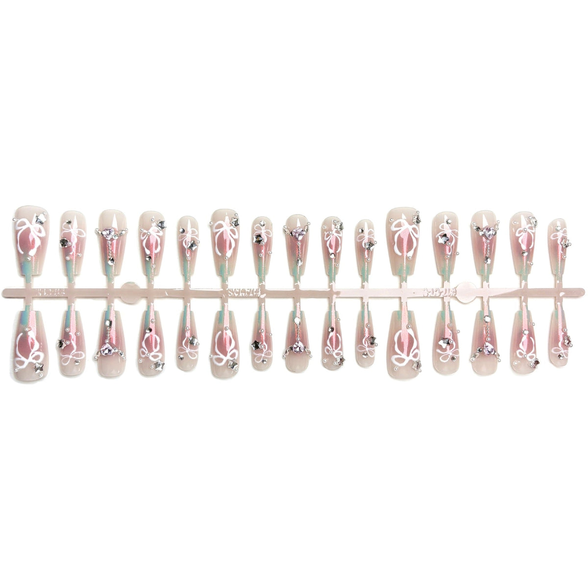 Elegant Gradient Press-On Nail Art Set — product view 5