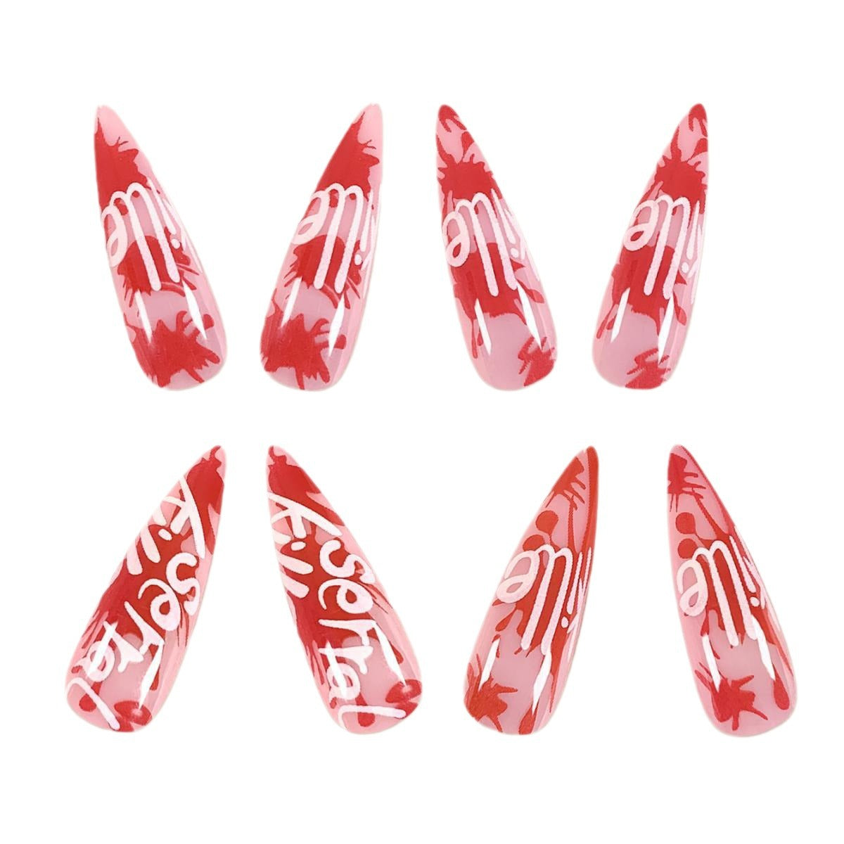 Trendy Stiletto Nail Art Extensions — product view 3