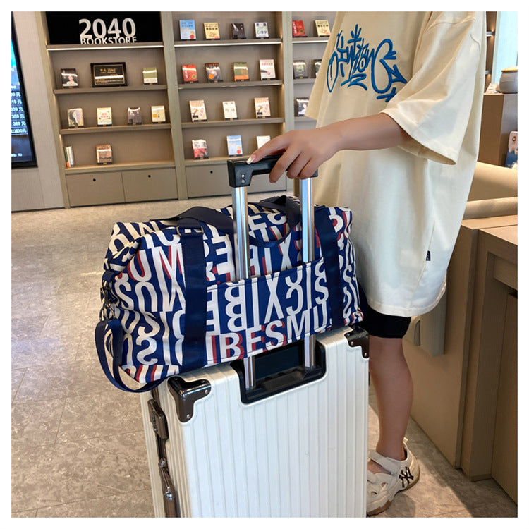Multi-Functional Graphic Print Duffle Bag — product view 1