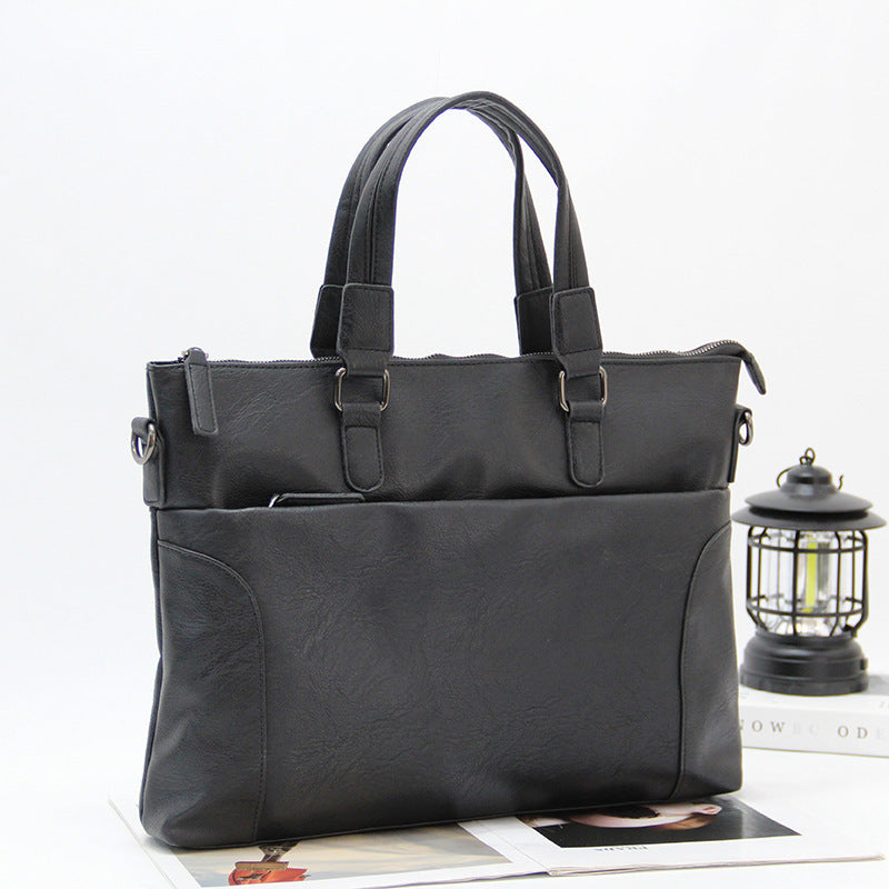 Elegant Briefcase with Removable Shoulder Strap LoungeYard — product view 1