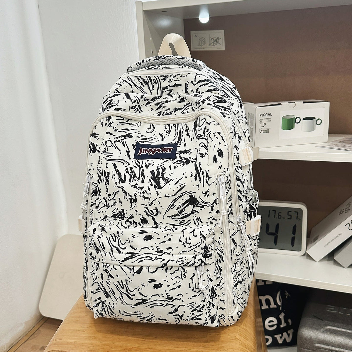 Durable Multi-Pocket Backpack LoungeYard 1791205547 — product view 6