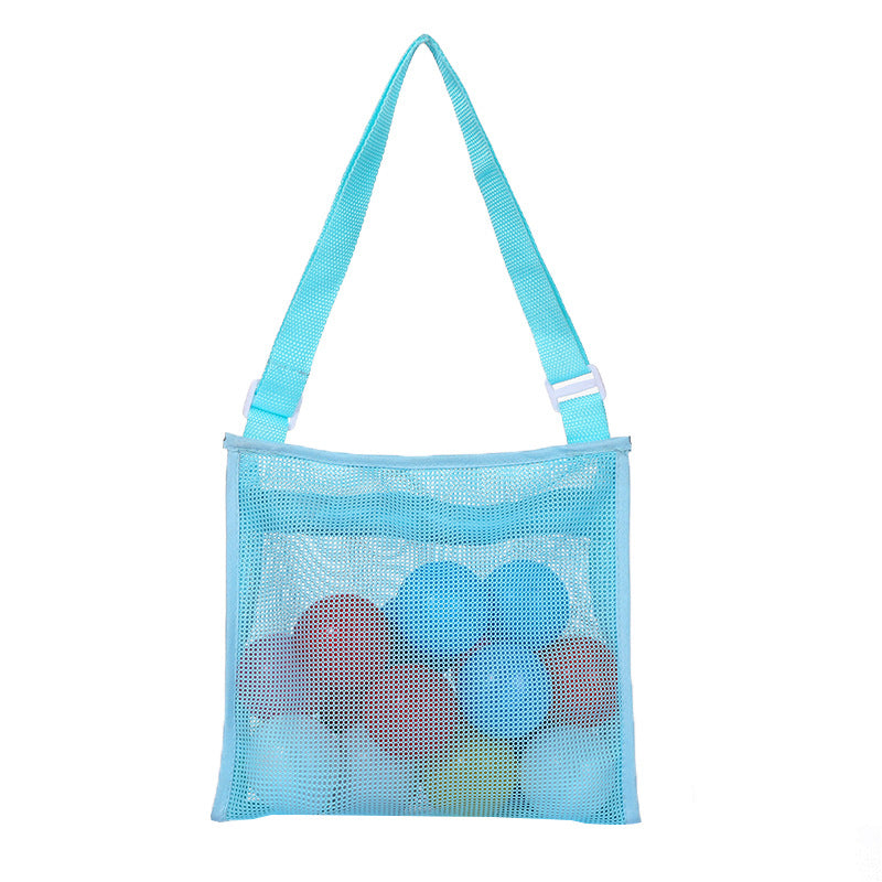 Practical mesh tote bag with adjustable shoulder strap LoungeYard — product view 5