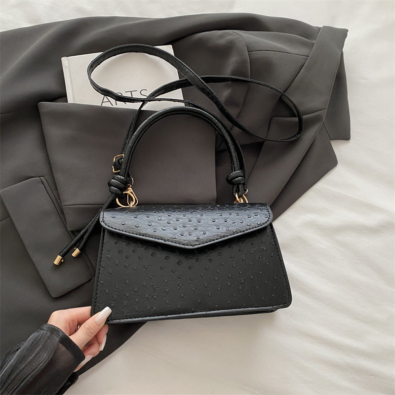 Structured Leather Handbag — product view 1