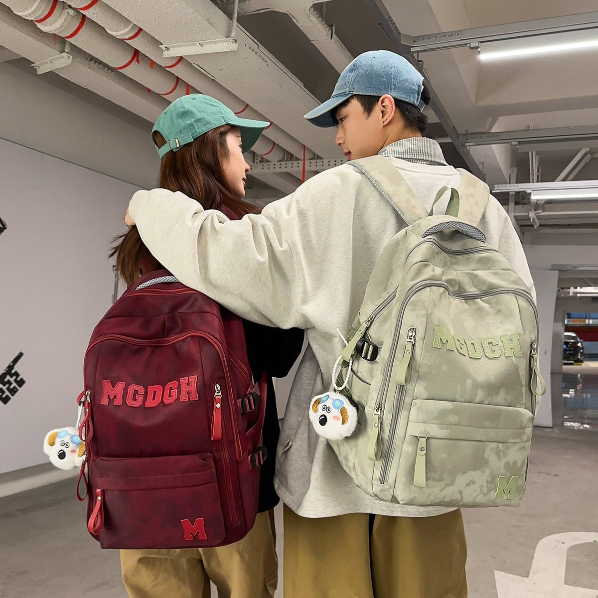 Functional Travel Backpack with Stylish Design LoungeYard — product view 1