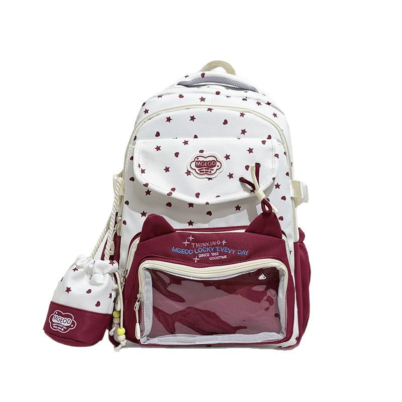 Playful Cat-Ear Design Backpack LoungeYard — product view 5
