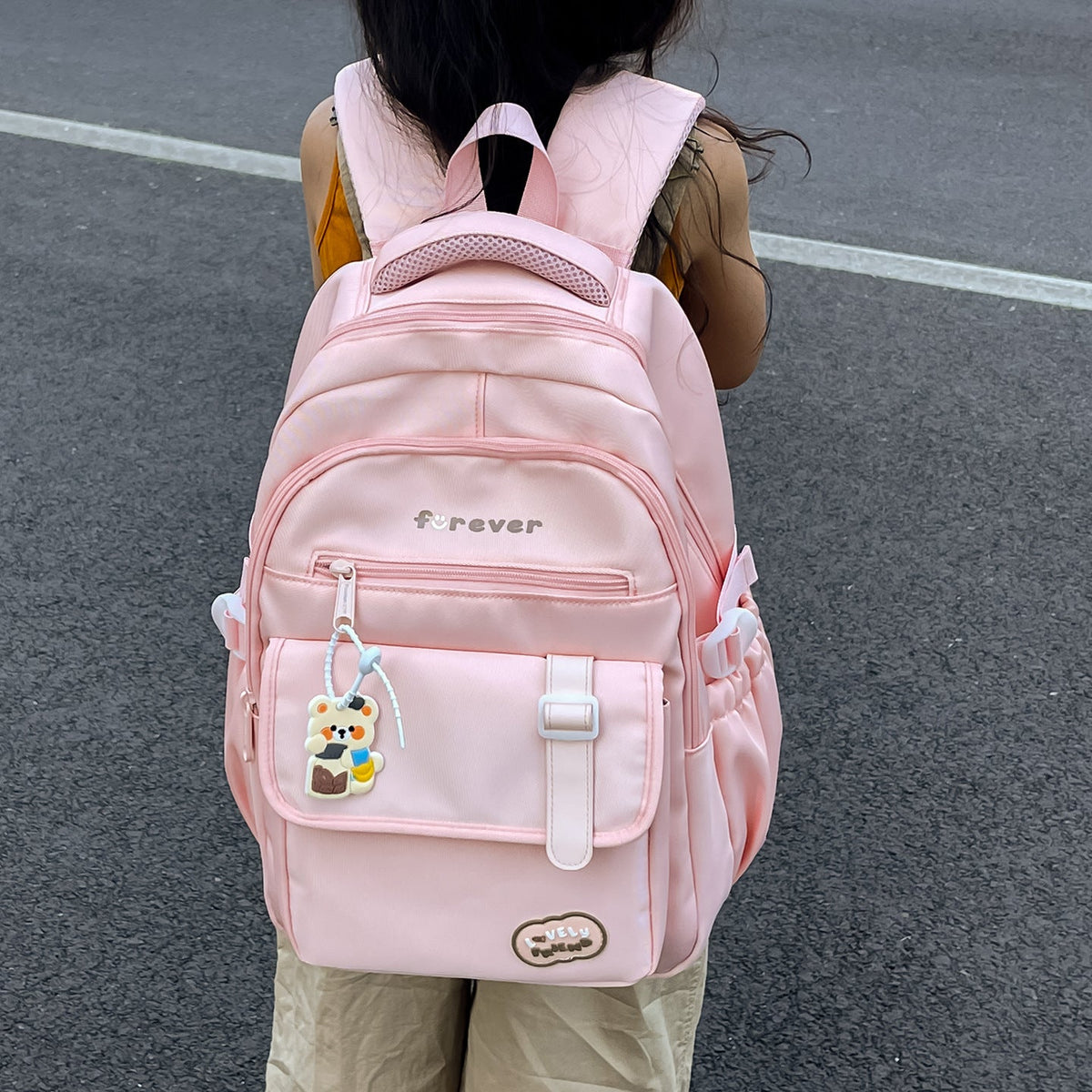 Charming Multi-Pocket Backpack LoungeYard — product view 1
