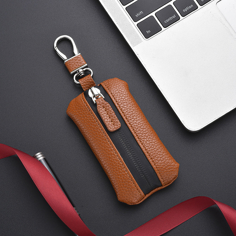 Leather Keychain Wallet LoungeYard — product view 7