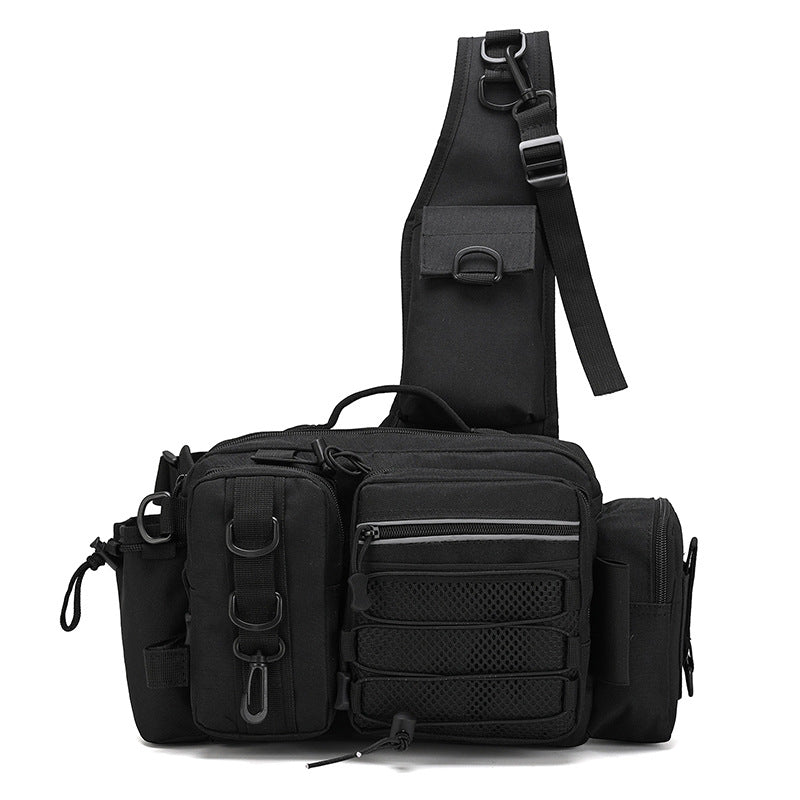 Tactical Multi-Pocket Sling Bag LoungeYard — product view 4