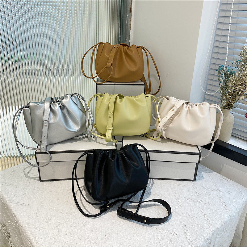 Chic Pleated Handheld Bag LoungeYard — product view 4