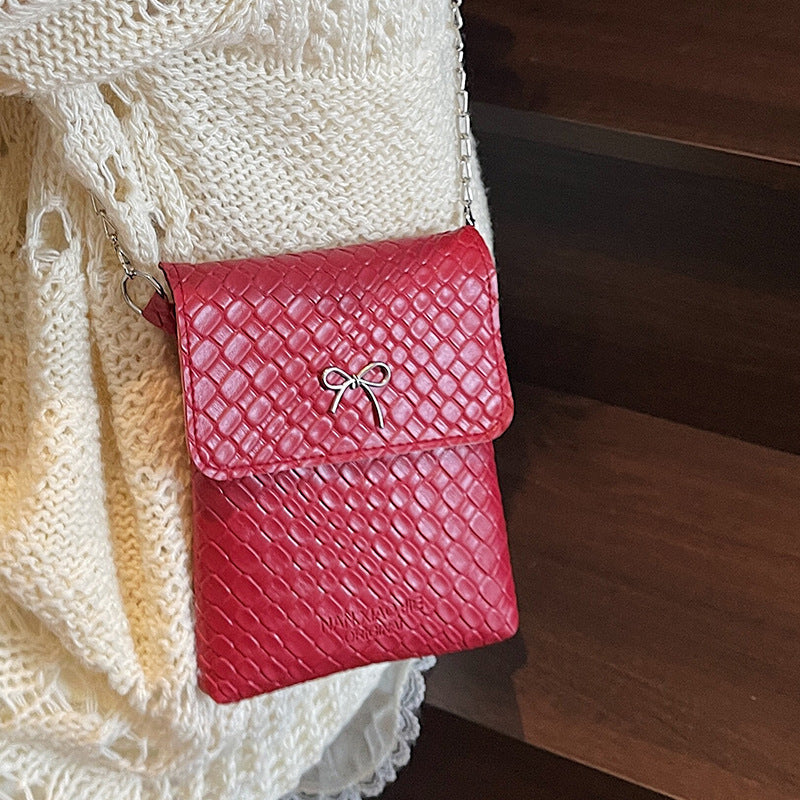 Textured Mini Handbag — product view 3
