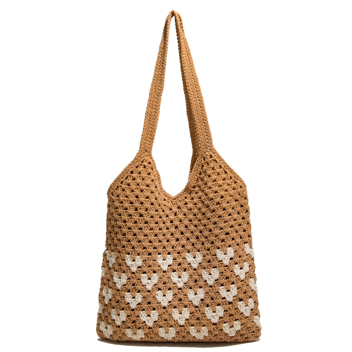 Sustainable and Handmade Macrame Shoulder Bag LoungeYard — product view 5