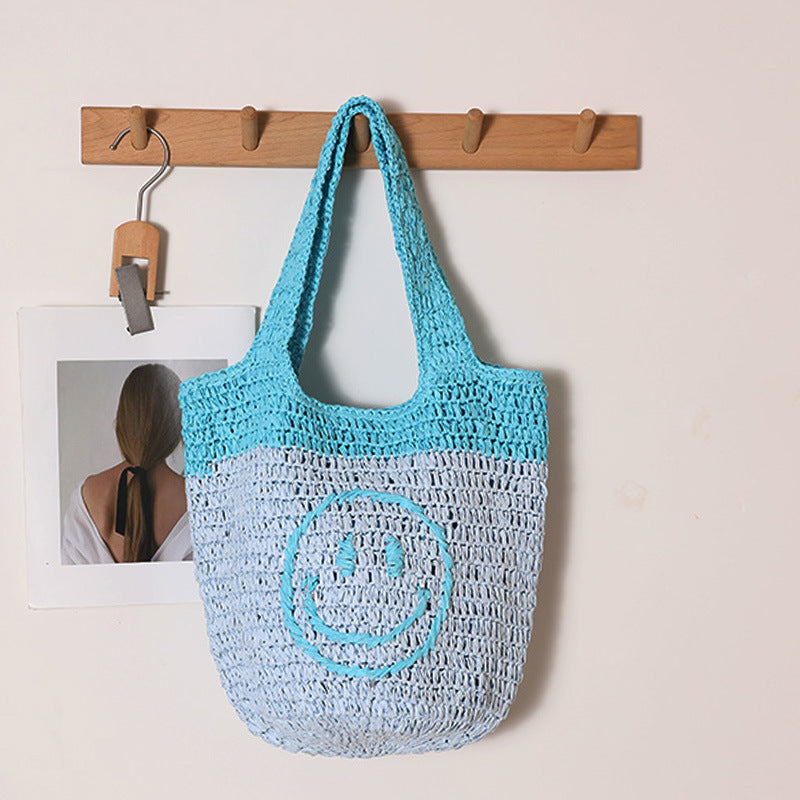 Hand-knotted shopping bag with casual design LoungeYard — product view 3