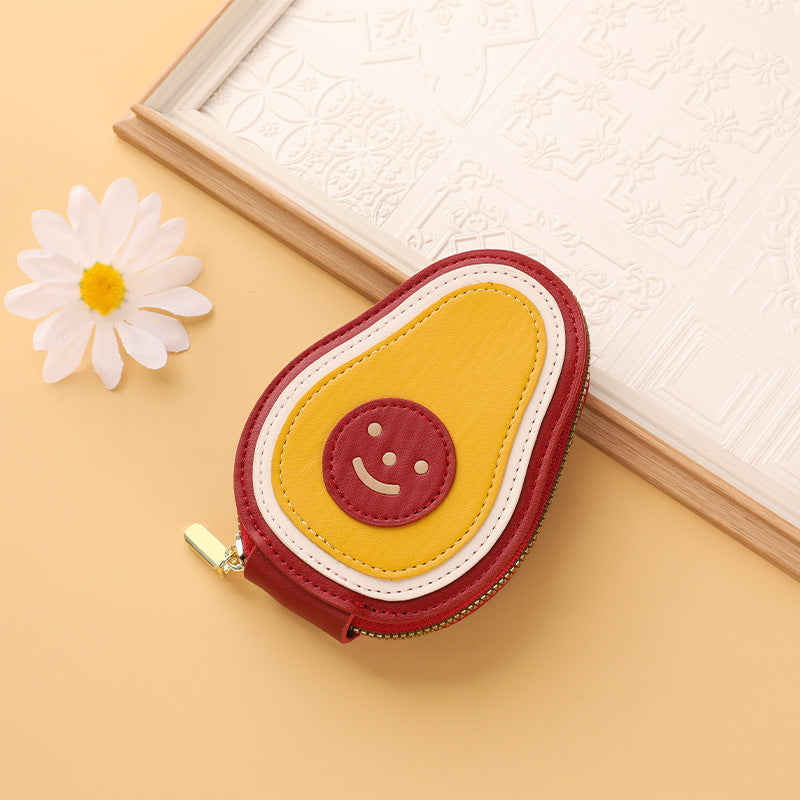 Cute Avocado-Shaped Coin Purse LoungeYard — product view 7