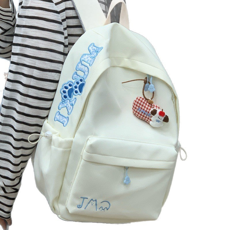 Embroidered Character-Themed Backpack LoungeYard — product view 5