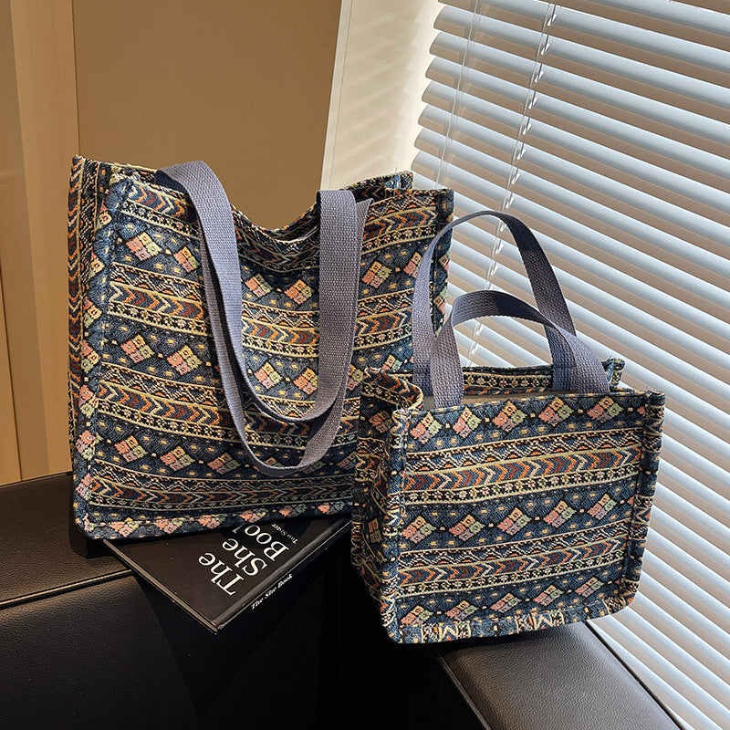 Decorative Bohemian Tote Bag — product view 3