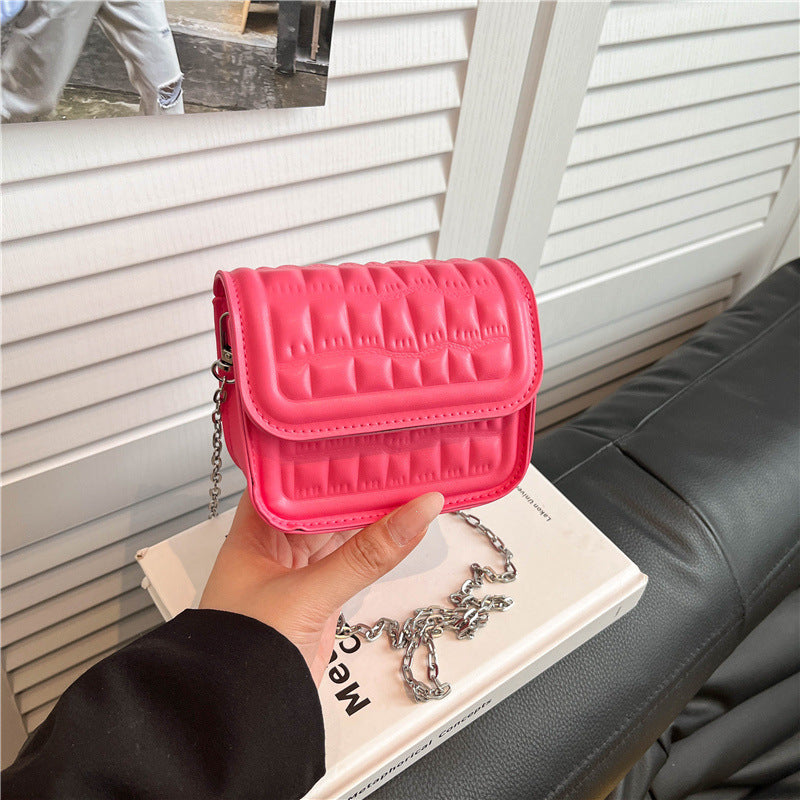 WoTextured Quilted Mini Crossbody Bag LoungeYard — product view 7