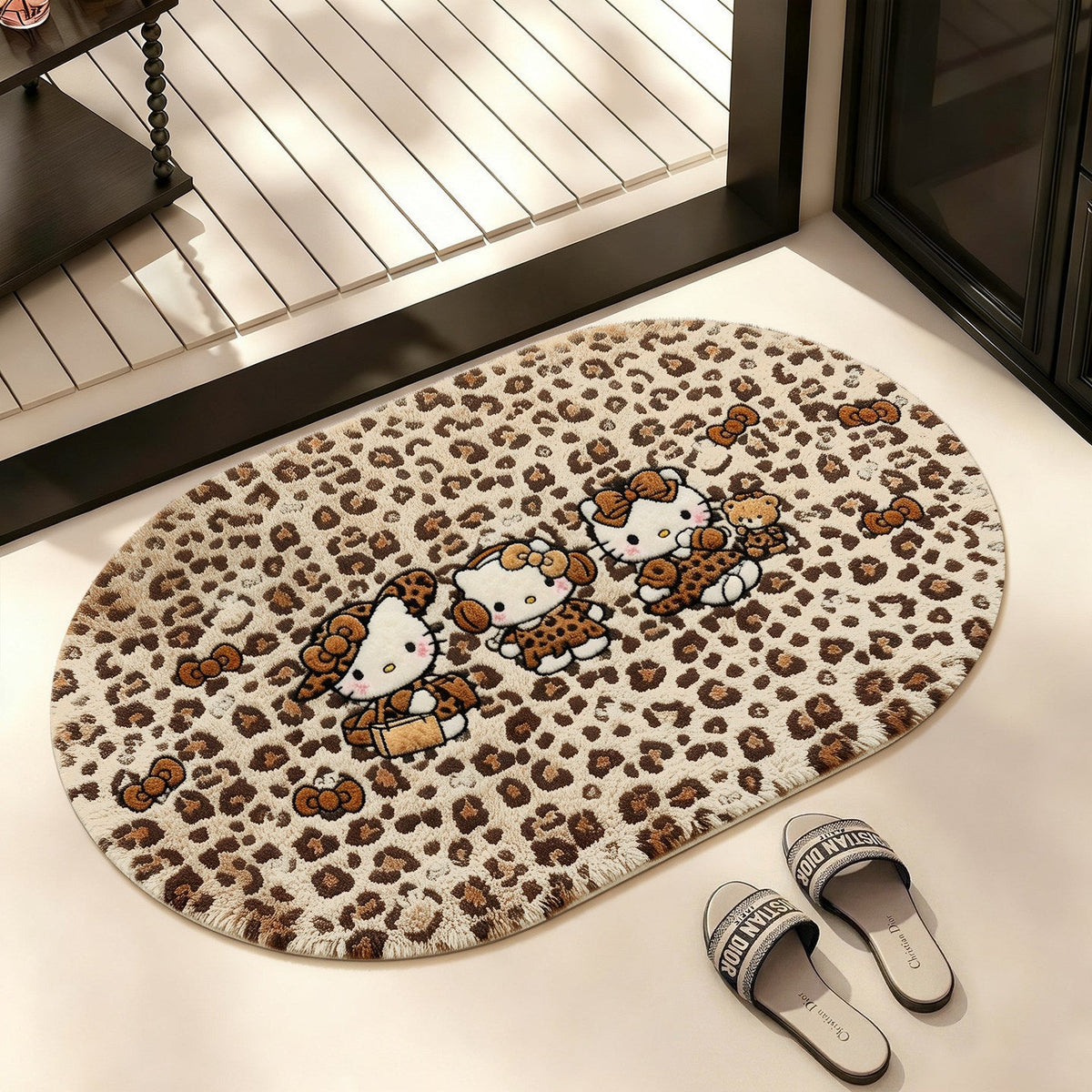 Fun Cartoon-Themed Bath Mat — product view 3