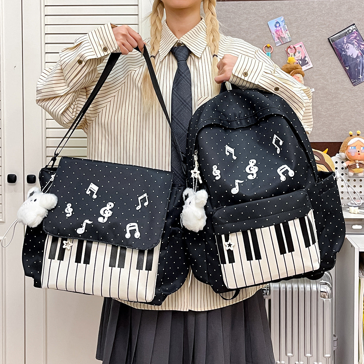 Musical-Themed Backpack LoungeYard — product view 1