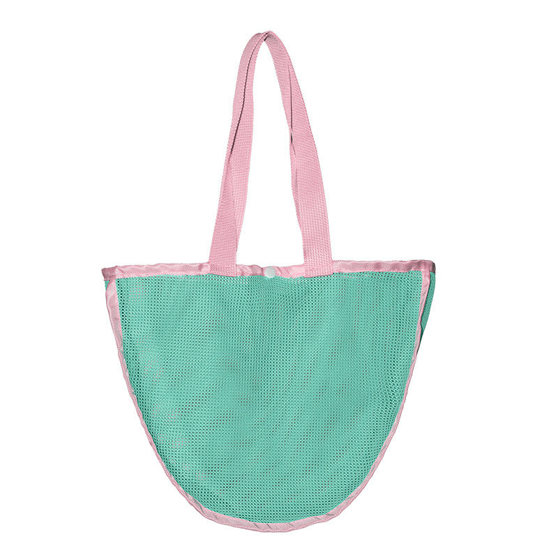 Versatile Beach Bag In Airy Mesh Design LoungeYard — product view 1