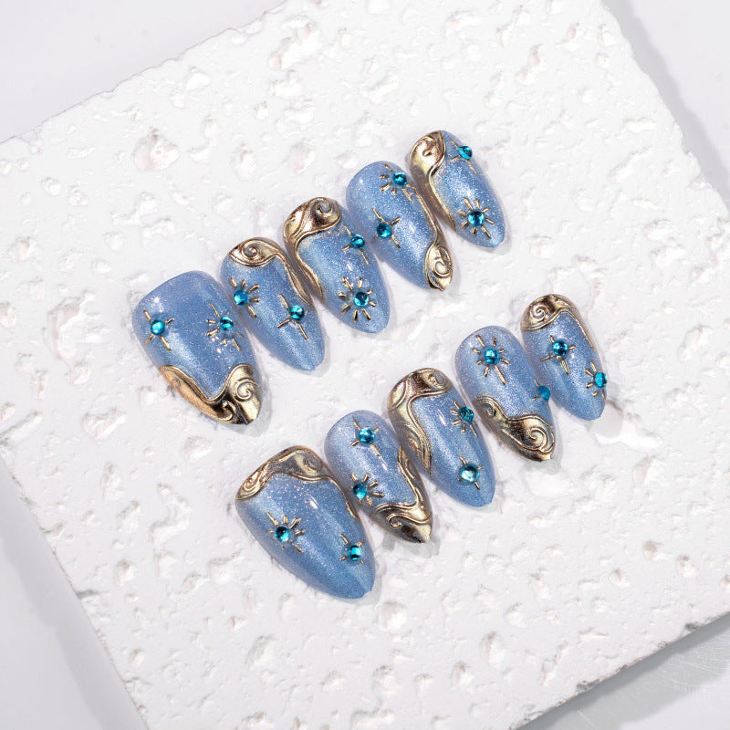 Decorative Press-On Nail Set — product view 4
