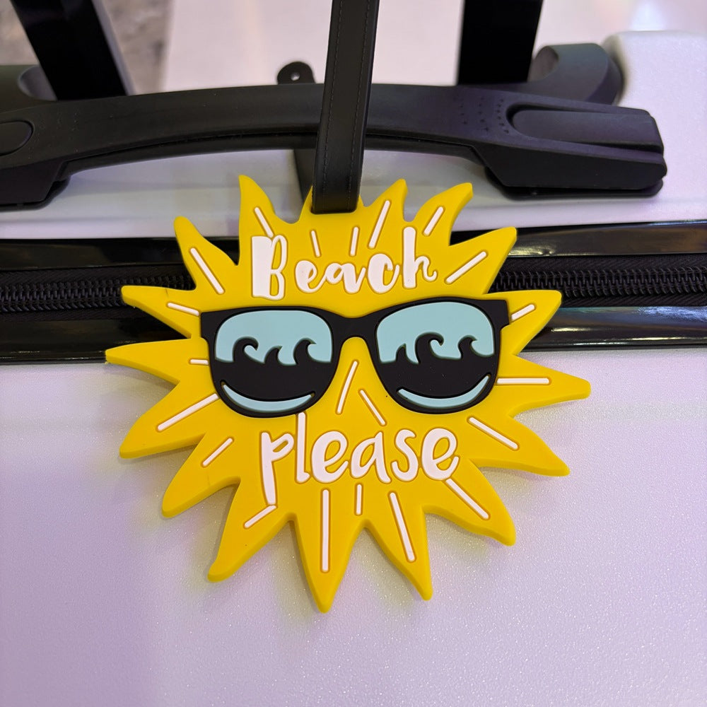 Heart-Shaped Travel Luggage Tag LoungeYard — product view 4