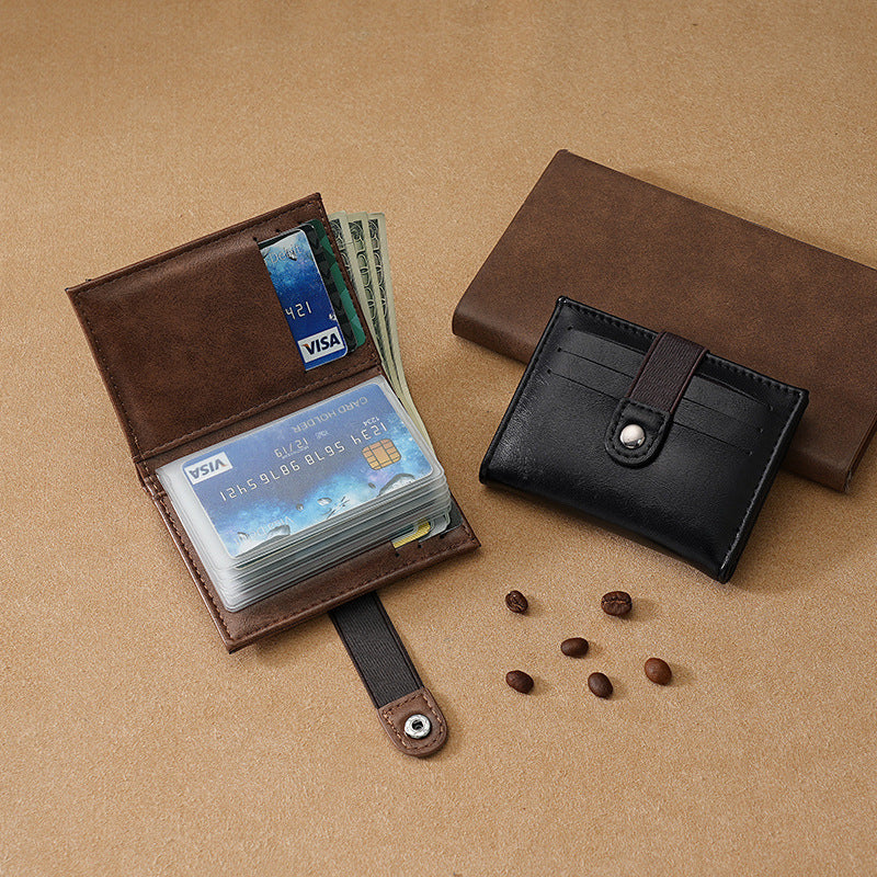 Sleek Minimalist Leather Cardholder — product view 4