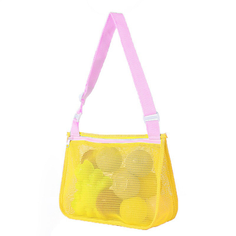 Practical and Breathable Beach Bag with Mesh Structure LoungeYard — product view 6