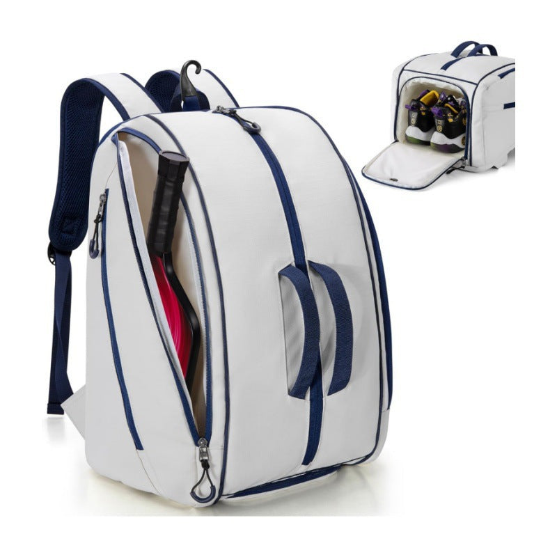 Sporty sports backpack with shoe compartment LoungeYard — product view 1