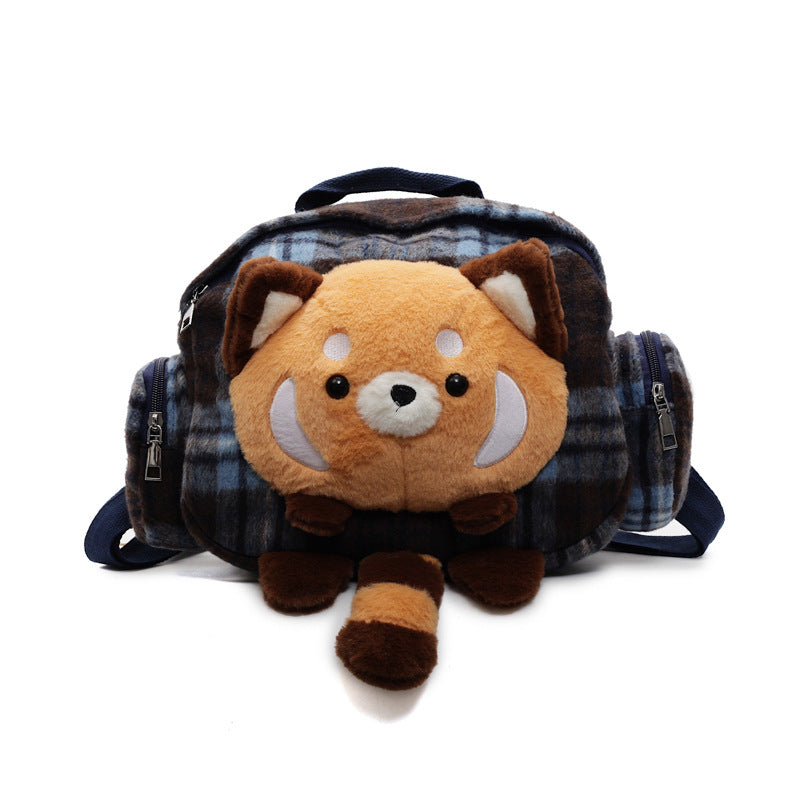 Plush Animal-Themed Mini Backpack — product view 2