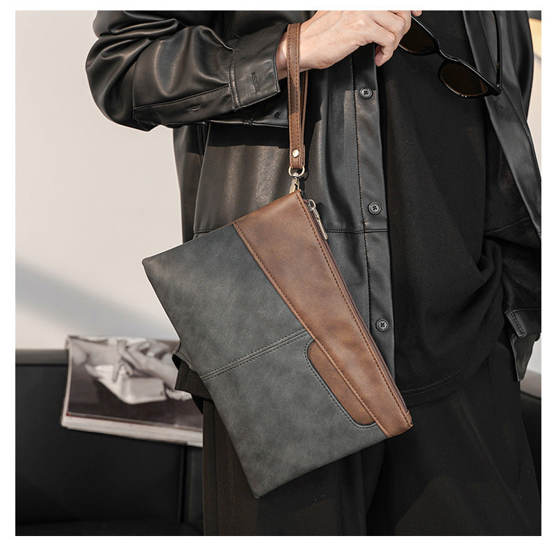 Elegant Leather Clutch LoungeYard — product view 3