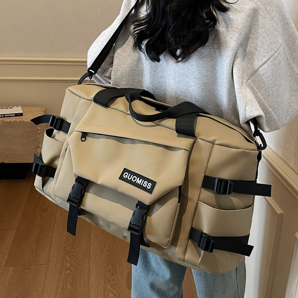 Multifunctional Sport And Travel Bag With Robust Design LoungeYard — product view 3