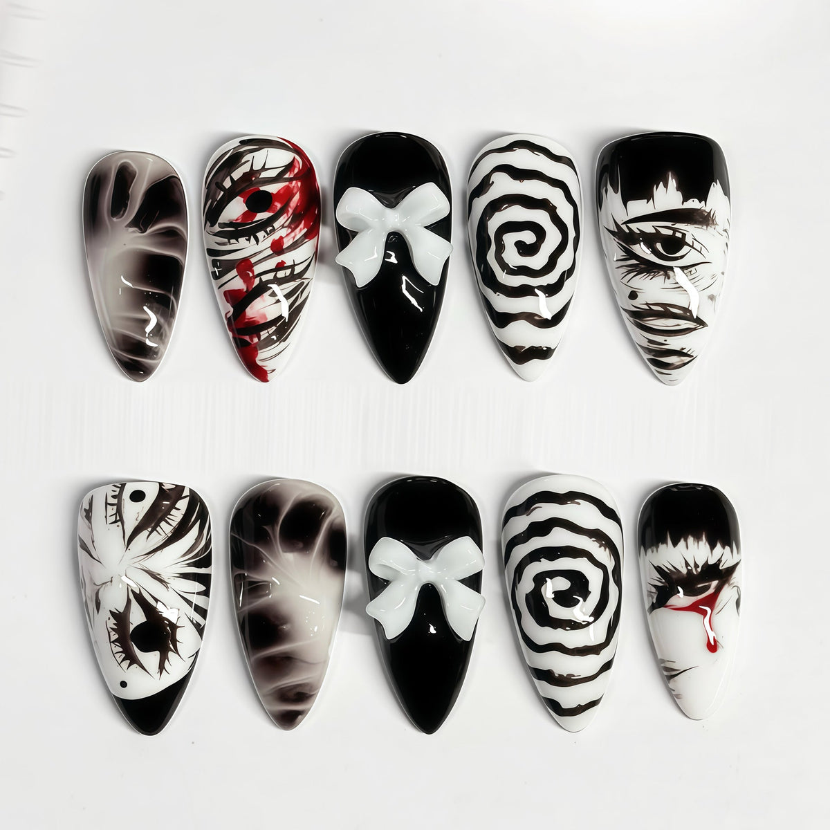 Artistic Graphic Press-On Nail Set — product view 1