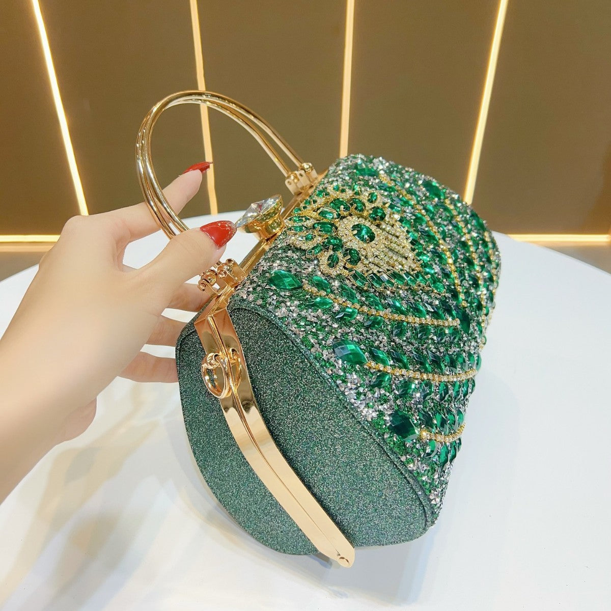 Embellished Decorative Evening Handbag — product view 2