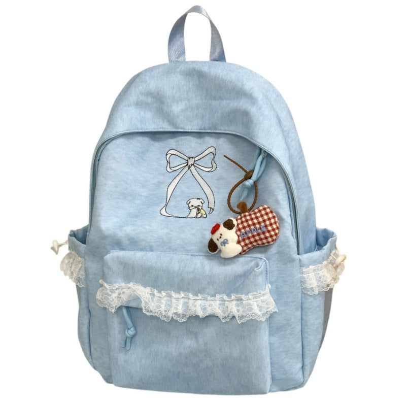 Playful backpack with cute design and practical compartments LoungeYard — product view 5