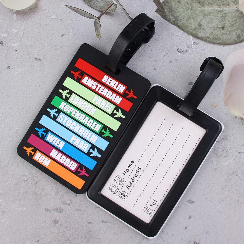 Creative Travel Luggage Tag LoungeYard — product view 2