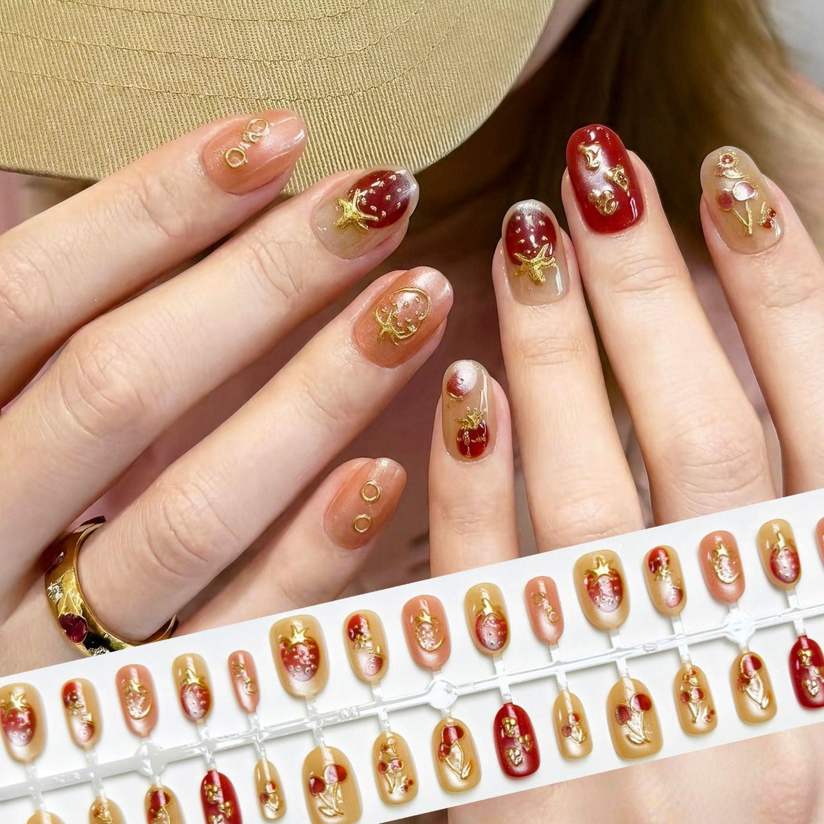 Decorative Press-On Nails — product view 4