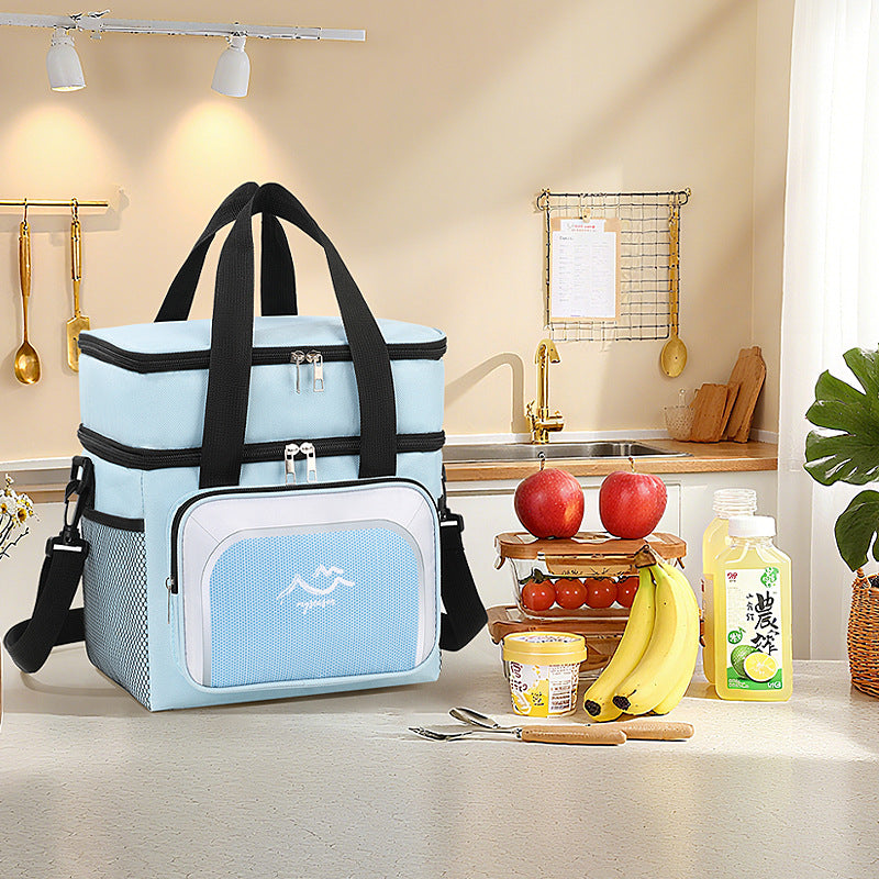 Insulated Multi-Compartment Lunch Cooler — product view 4