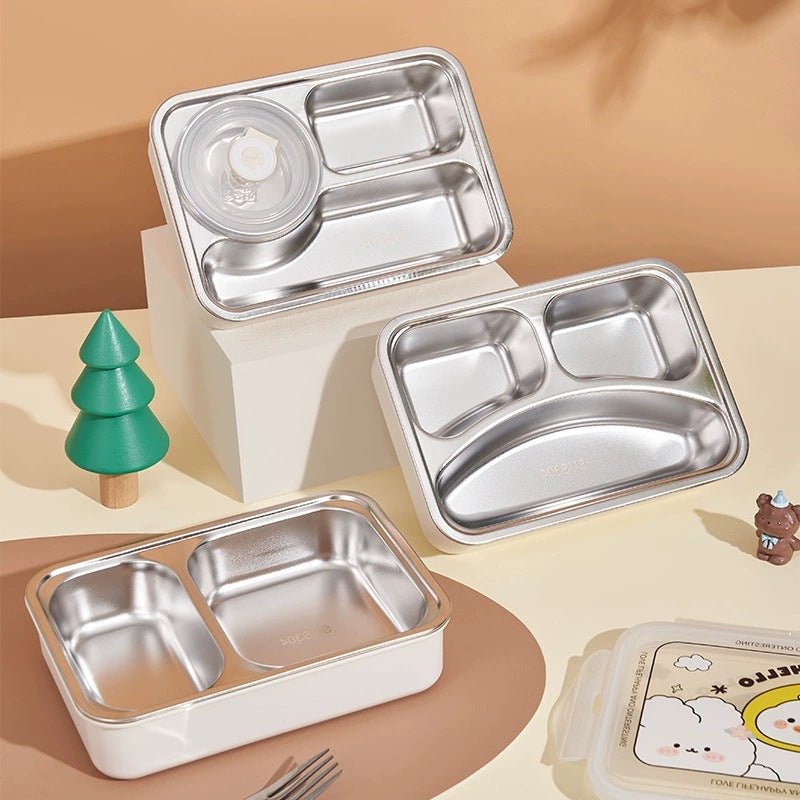 Stainless Steel Multi-Section Meal Prep Container — product view 7
