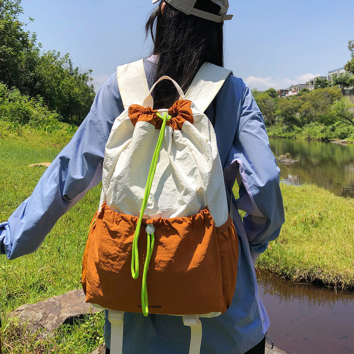Lightweight Drawstring Backpack LoungeYard 1791205610 — product view 1