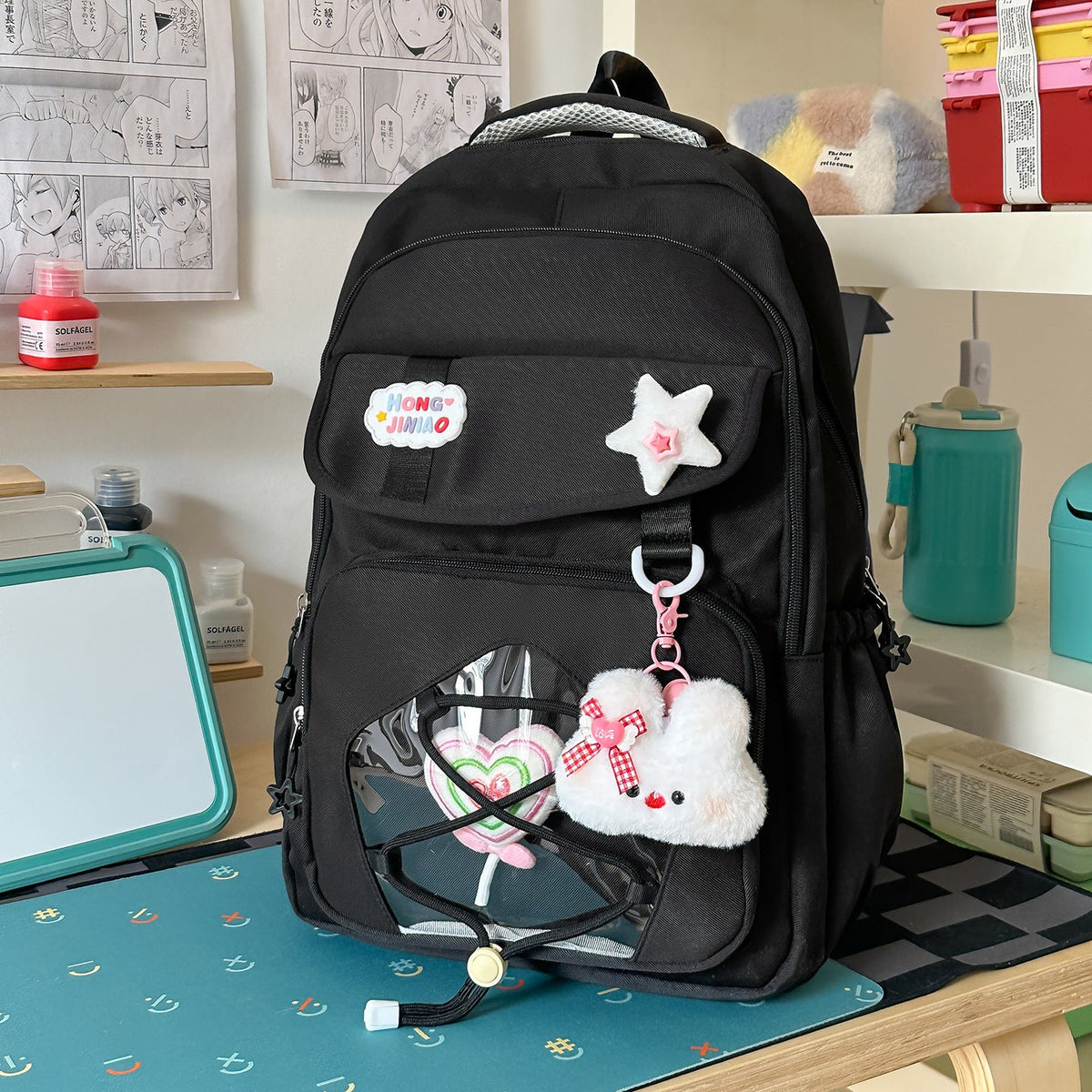 Playful Character-Themed Mini Backpack LoungeYard — product view 7
