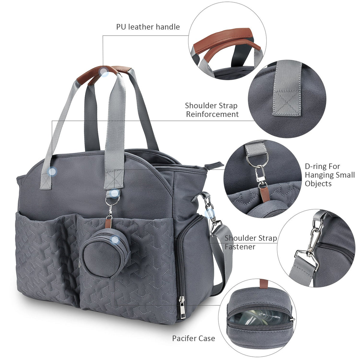 Multifunctional Travel Bag LoungeYard — product view 2
