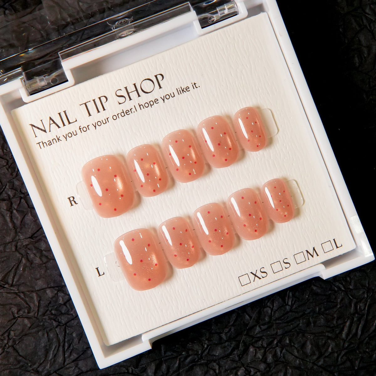 Sparkling Press-On Nail Tips — product view 2